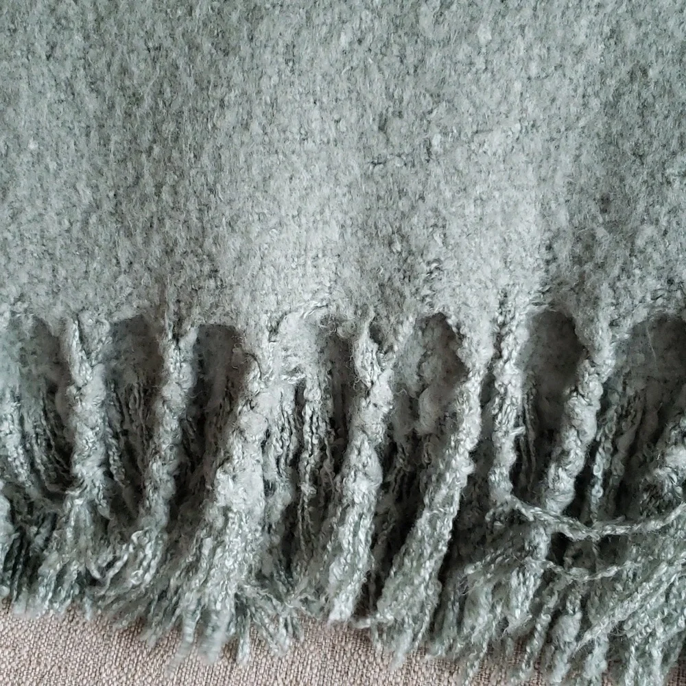 Pottery Barn Fringed Throw